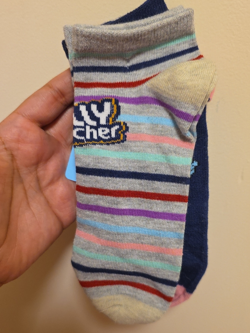 Jolly Rancher 2 Pack Striped Ankle Socks New